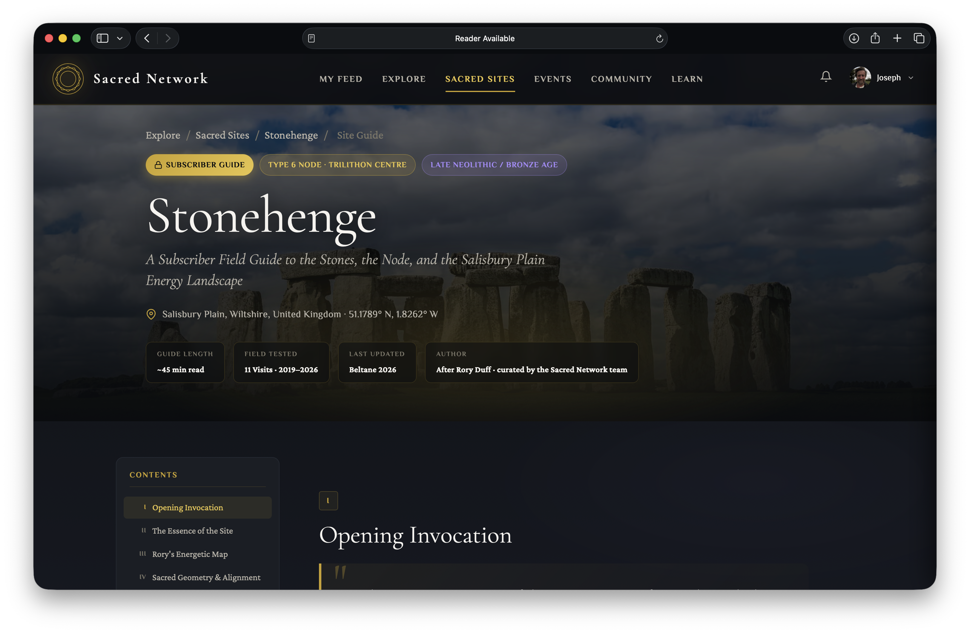 Sacred Network screenshot 3
