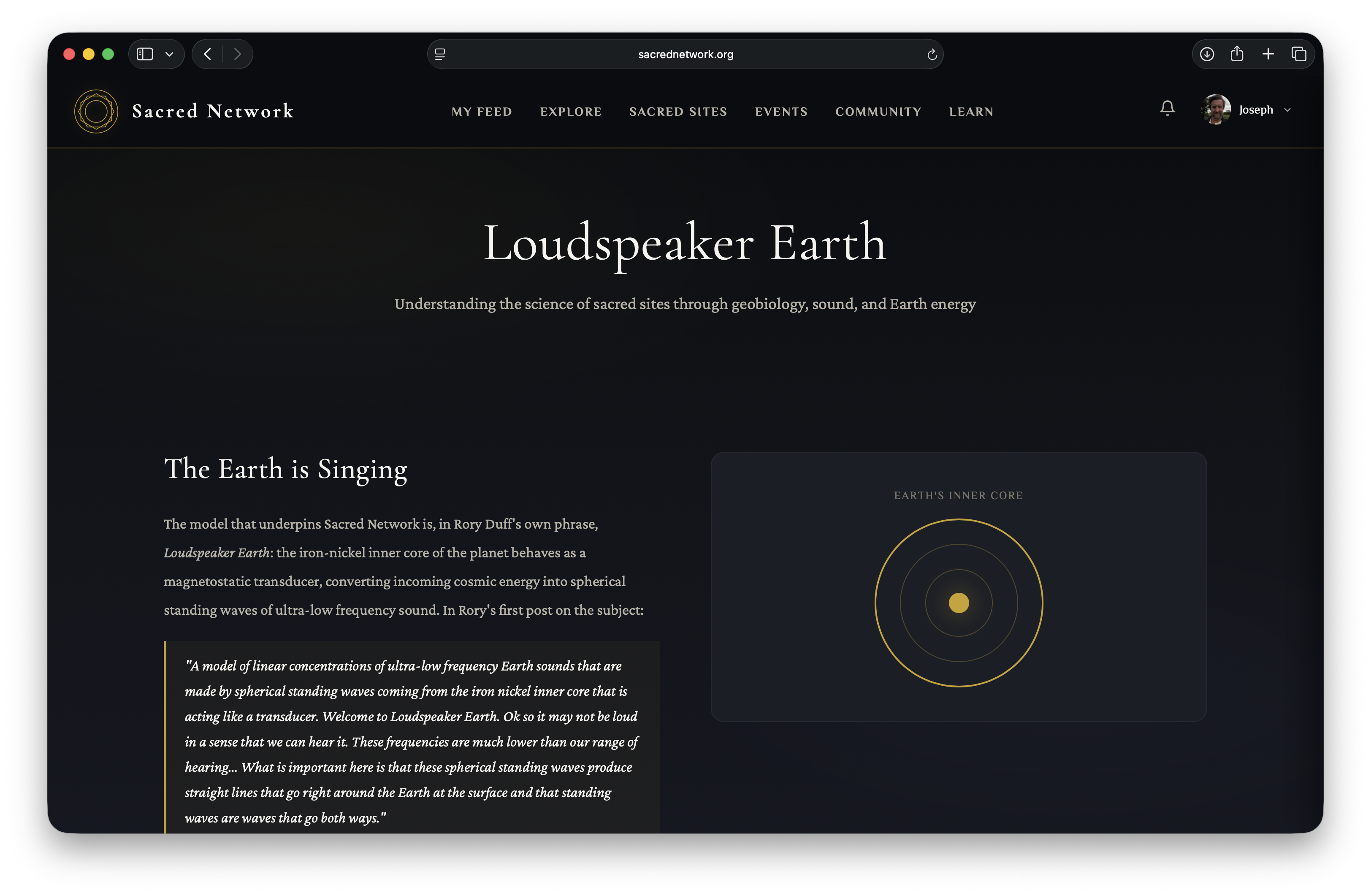 Sacred Network screenshot 5